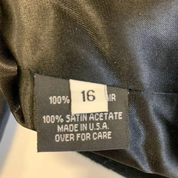 J.Percy‎ For Marvin Richards Women's Camel Hair Lined Mid Length Peacoat Size 16 - Picture 8 of 12